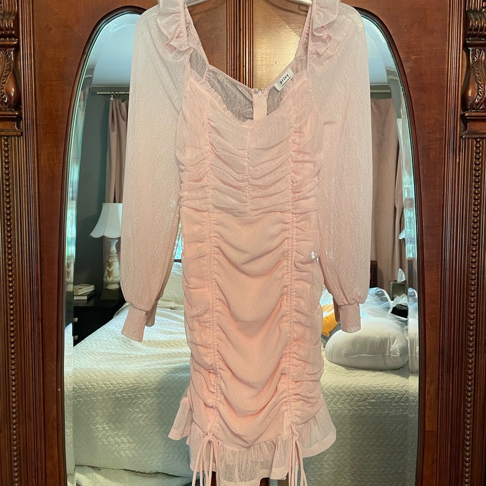 Romantic pink dress